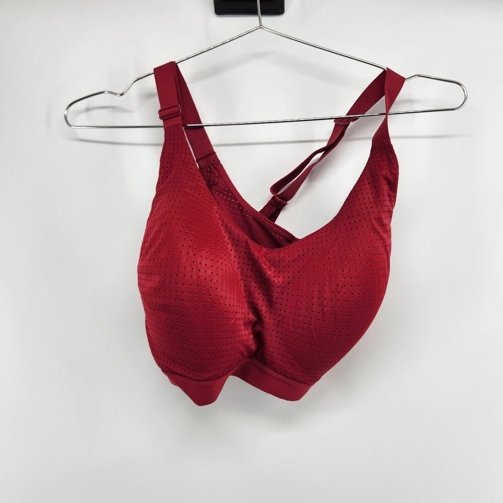 Victoria’s Secret 34DD Red Lacquer VSX Lightweight Mesh Sports Bra NWT